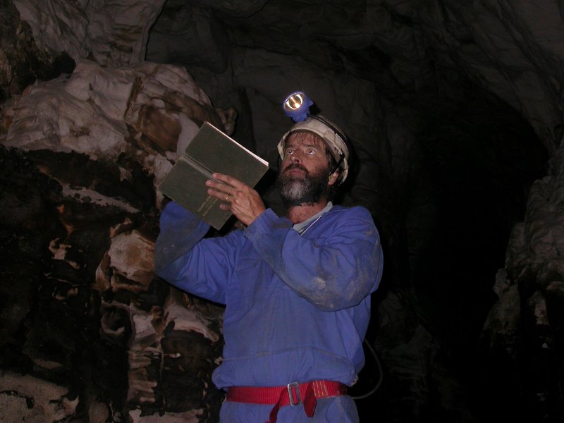 Anthony Hitchcock resurveying Ronans Well for third time DSCN8750